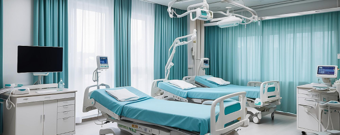 JP Hospital patient rooms